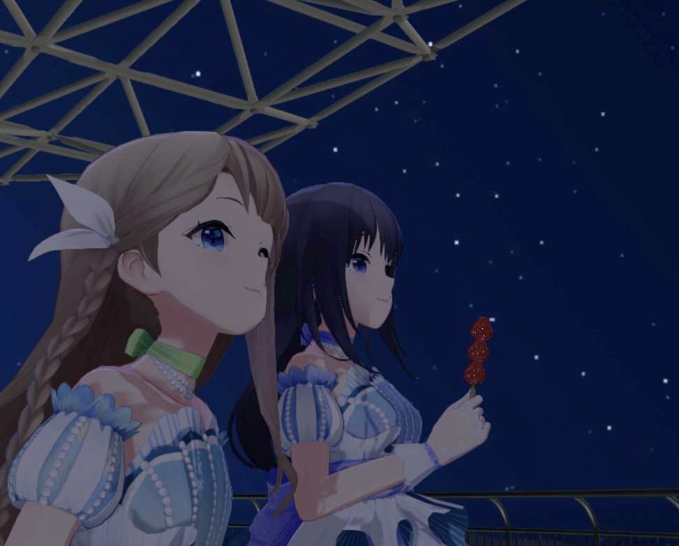 「改めて麻奈様お誕生日おめでとうございました 最後は星降る奇跡2代揃って! すず誕」|綾野 優のイラスト