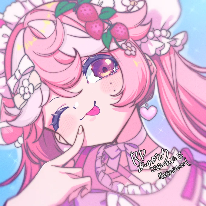 恋口 いのりさん()を描かせていただきました! 可愛いデザインで描いていて楽しかったです:) これからの活動を応援してます! RPありがとうございました #RTしたVTuberさんを描く