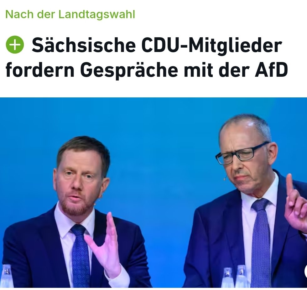 watch_union's tweet photo. 2021, Herr @_FriedrichMerz mit einer "glasklaren Ansage", an die @CDU-Verbände:
Wer die Hand hebt, um mit der #AfD zusammenzuarbeiten, fliegt aus der Partei.

In Sachsen müssten sich jetzt einige Menschen Sorgen machen, wenn das Wort des Vorsitzenden auch nur 1 Cent Wert wäre
/PM https://t.co/9wTS5Tn1Dc