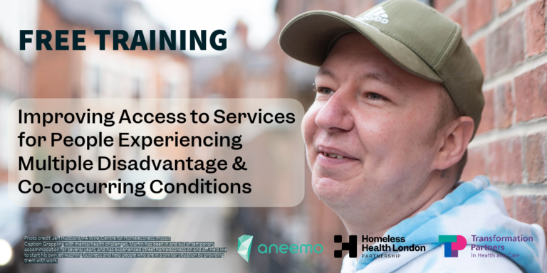 HHealthLdnP's tweet photo. Ahead of #WorldHomelessDay we are resharing our training developed with @aneemolms aimed at improving access to health and care services for people experiencing multiple disadvantage.

If you haven't taken it yet, enrol for free here: https://t.co/c2idfKfV4W https://t.co/aPhnKc4bp7