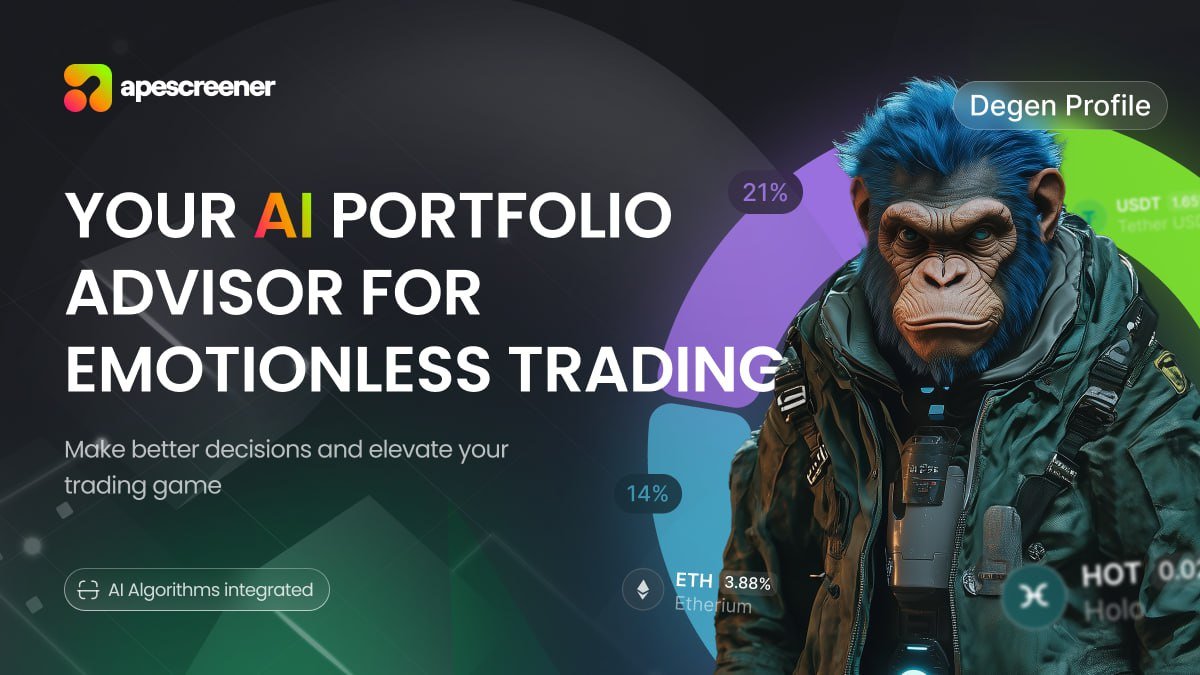 <a href="/eliz883/">EliZ</a> Proper strategy, risk management is what most of the people are lacking in crypto space. Overtrading is not the best option as well. 

The solution? Using a tool like <a href="/ApeScreener/">ApeScreener</a> can simplify trading. Advanced #AI Portfolio Advisor and Tracker. 

dApp - dapp.apescreener.xyz