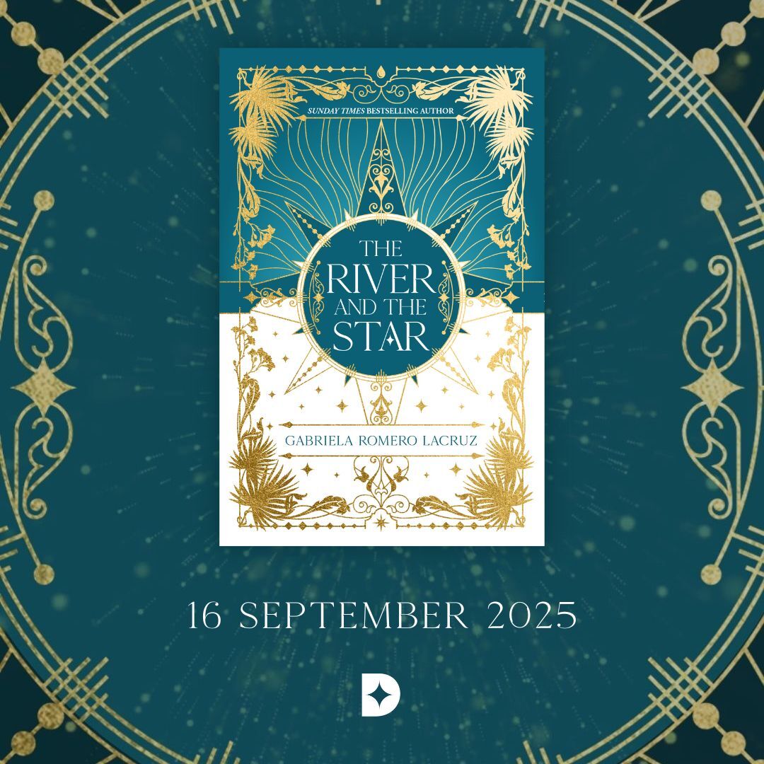 Daphne Press (@daphne_press) on Twitter photo The warring gods are returning.
We’re thrilled to reveal the cover for The River and the Star by <a href="/GRomeroLacruz/">Gabriela Romero Lacruz</a>, the magical sequel to The Sun and the Void. Designed by @chattynora, we hope you love this cover as much as we do.
Preorder your copy now: bit.ly/DP_TRATS The warring gods are returning.
We’re thrilled to reveal the cover for The River and the Star by <a href="/GRomeroLacruz/">Gabriela Romero Lacruz</a>, the magical sequel to The Sun and the Void. Designed by @chattynora, we hope you love this cover as much as we do.
Preorder your copy now: bit.ly/DP_TRATS