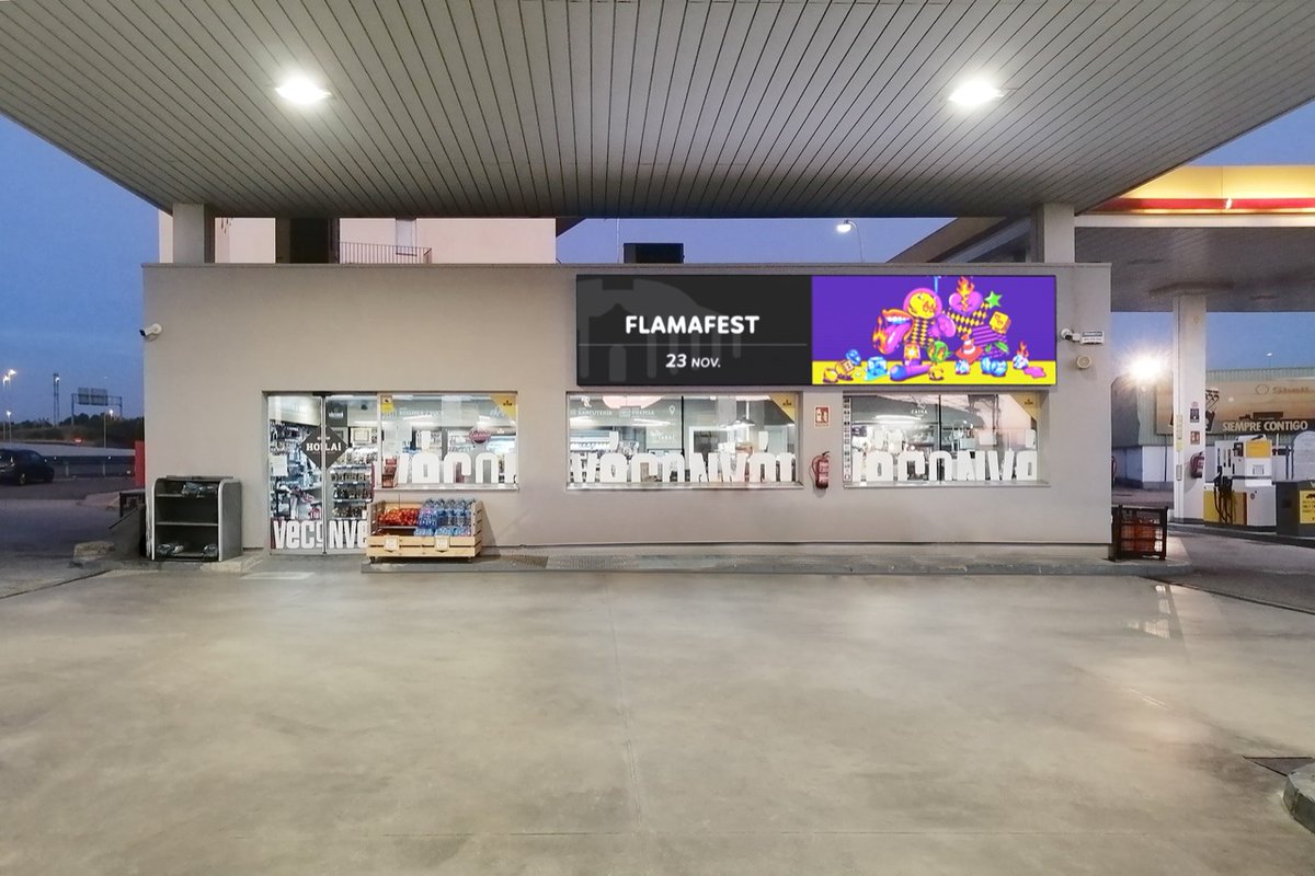 El <a href="/TarracoArena/">TARRACO ARENA</a> ja s'ha vestit de gal.la amb el cartell del Flama Fest! Un gran lloc per un line up de luxe: Julieta, 31 FAM, Triquell, Lildami, Flashy Ice Cream, Dani6ix &amp; Izzkid, Lal’Ba, Classe B i Andrea Grau.

🔥 bit.ly/FLAMAFEST

#FlamaFest