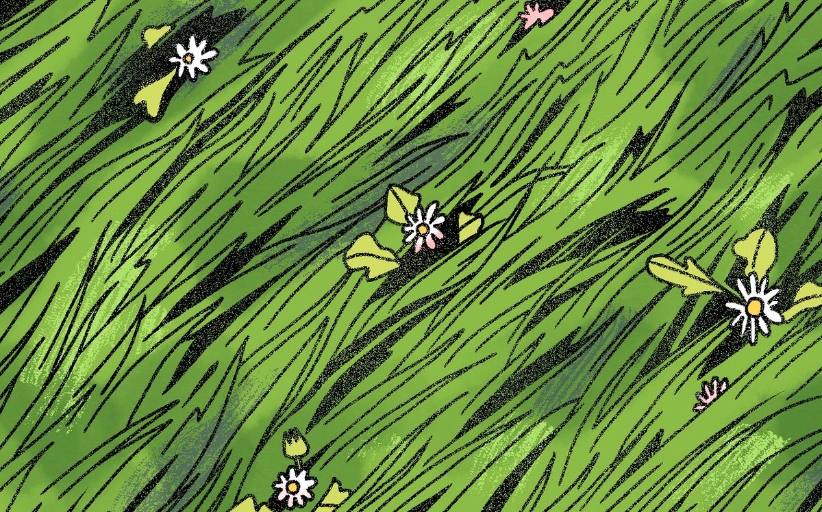 Snippet of a verdant field 🌱🌿
