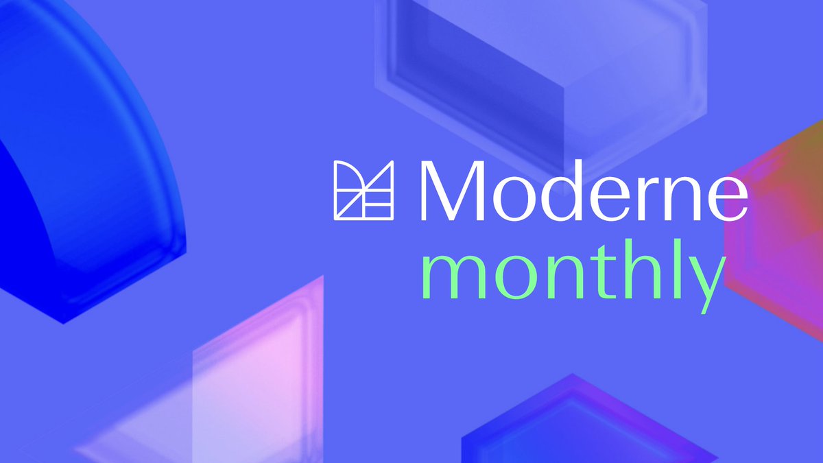 Moderne, Inc. tweet media