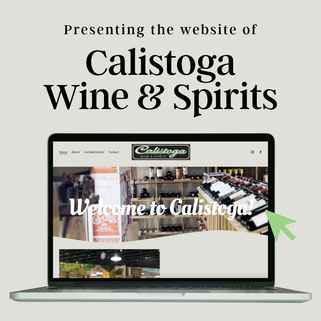 cfcreative901's tweet image. We are so excited to announce the launch of the Calistoga Wine &amp;amp; Spirits website! 🍾🍷🥃

Calistoga is a family-owned liquor store in Ridgeland, Mississippi. It was an amazing experience being able to work with them on the creation of their website!