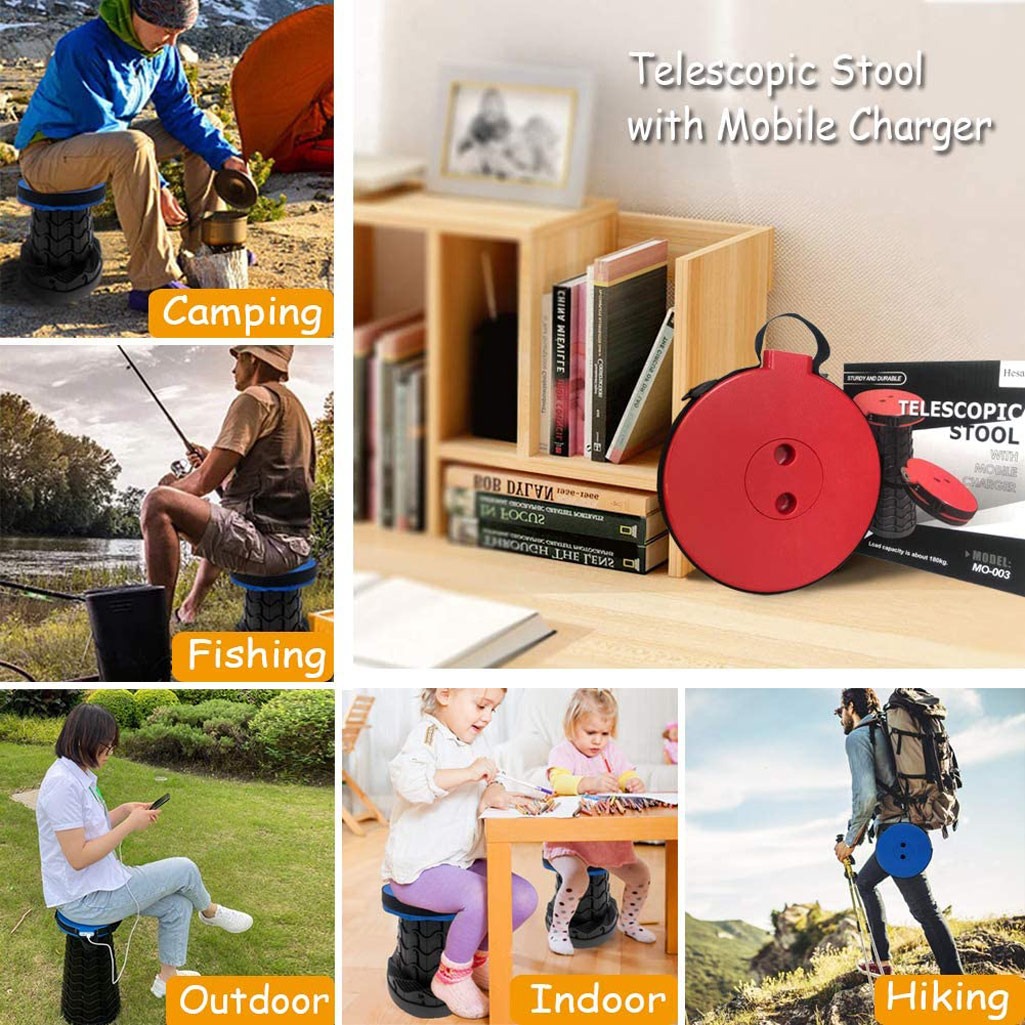 UnicunShop's tweet photo. Tired of standing? This portable stool transforms from a disc into a comfy seat! Plus, it charges your phone while you chill 😎. Check it out: https://t.co/yDBIUrypRQ #portablechair #campinggear #must have https://t.co/SPkebuEL8D