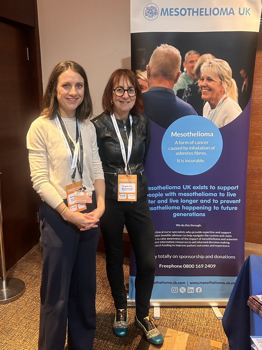 Thank you for a fabulous BOHS and FAAM Conference 2024 and for the invitation to present our research about the dangers of asbestos in UK schools and hospitals. Exciting to hear about the hopeful work being done in the asbestos world <a href="/meso_sheffield/">Mesothelioma UK Research Centre - Sheffield</a> <a href="/Mesouk/">Mesothelioma UK</a> <a href="/BOHSworld/">The British Occupational Hygiene Society</a> <a href="/angelatod/">Orlando Schmitz</a>