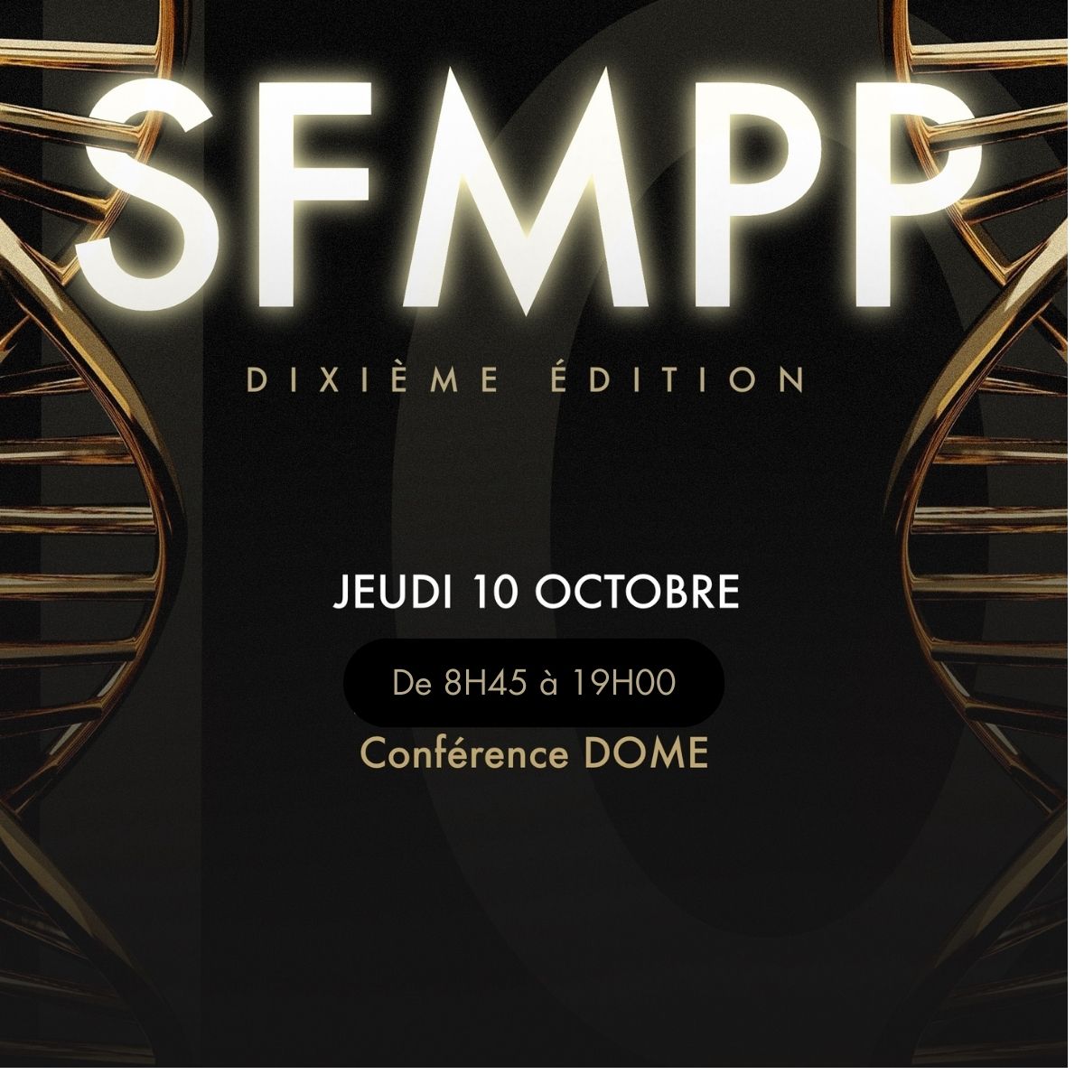 Données, Omiques, Médecine de Précision et Empowerment! Ne loupez rien de la Conférence DOME qui se tiendra toute la journée  #CongrèsSFMPP #IA #MédecineDePrécision
