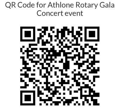 Rotary Club Athlone (@athlonerotary) on Twitter photo Annual concert 2024
Thursday 7th November 2024 at 7.30PM
Radisson Hotel
Scan the QR code to buy your tickets online.
<a href="/Rotary/">Rotary International</a>
<a href="/RadissonAthlone/">Radisson Blu Athlone</a>
<a href="/athlonechamber/">Athlone Chamber</a> Annual concert 2024
Thursday 7th November 2024 at 7.30PM
Radisson Hotel
Scan the QR code to buy your tickets online.
<a href="/Rotary/">Rotary International</a>
<a href="/RadissonAthlone/">Radisson Blu Athlone</a>
<a href="/athlonechamber/">Athlone Chamber</a>