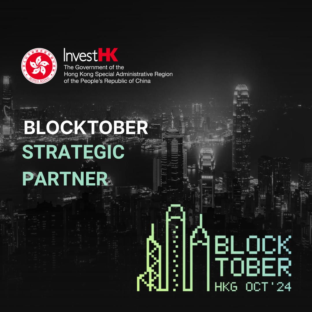 🔥Focus On! 🔥

We proudly present our strategic partner Invest Hong Kong at #BLOCKTOBER24!

InvestHK is the department of the Hong Kong Special Administrative Region Government responsible for attracting foreign direct investment and supporting overseas and Mainland businesses