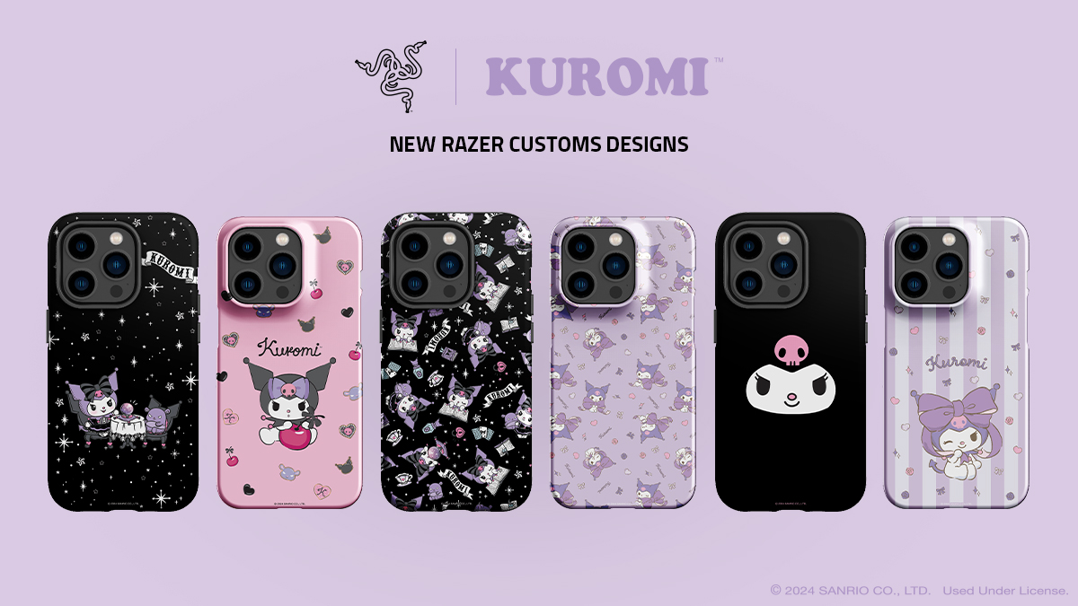 Razer's tweet image. BOO!! 💀 Kuromi’s birthday may be October 31st, but we're bringing the party early with @sanrio! Give your setup a cheeky (but charming) vibe with our latest Razer Customs drop: rzr.to/kuromi-custom

#Razer #RazerCustoms