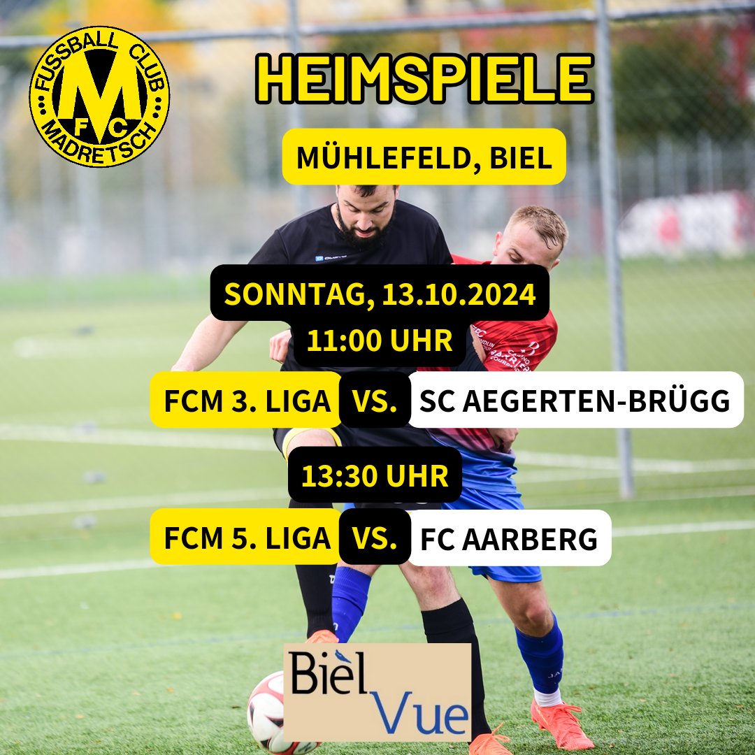 FCMadretsch's tweet photo. Diesen Sonntag auf dem Mühlefeld. https://t.co/TyDC5gCx6Q