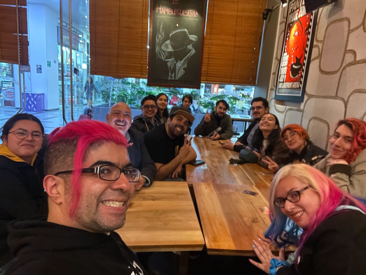 ¡Muchas gracias a la comunidad de #gamedevs de Bogotá por asistir a nuestro meetup de <a href="/unity/">Unity</a>!

¡<a href="/NicoTril/">nicotril.bsky.social</a> y yo dimos charlas técnias de desarrollo en consolas de juegos y juegos #multiplayer con unity 6!

#unity3d #community #latinamerica #WhatAGameDevLooksLike