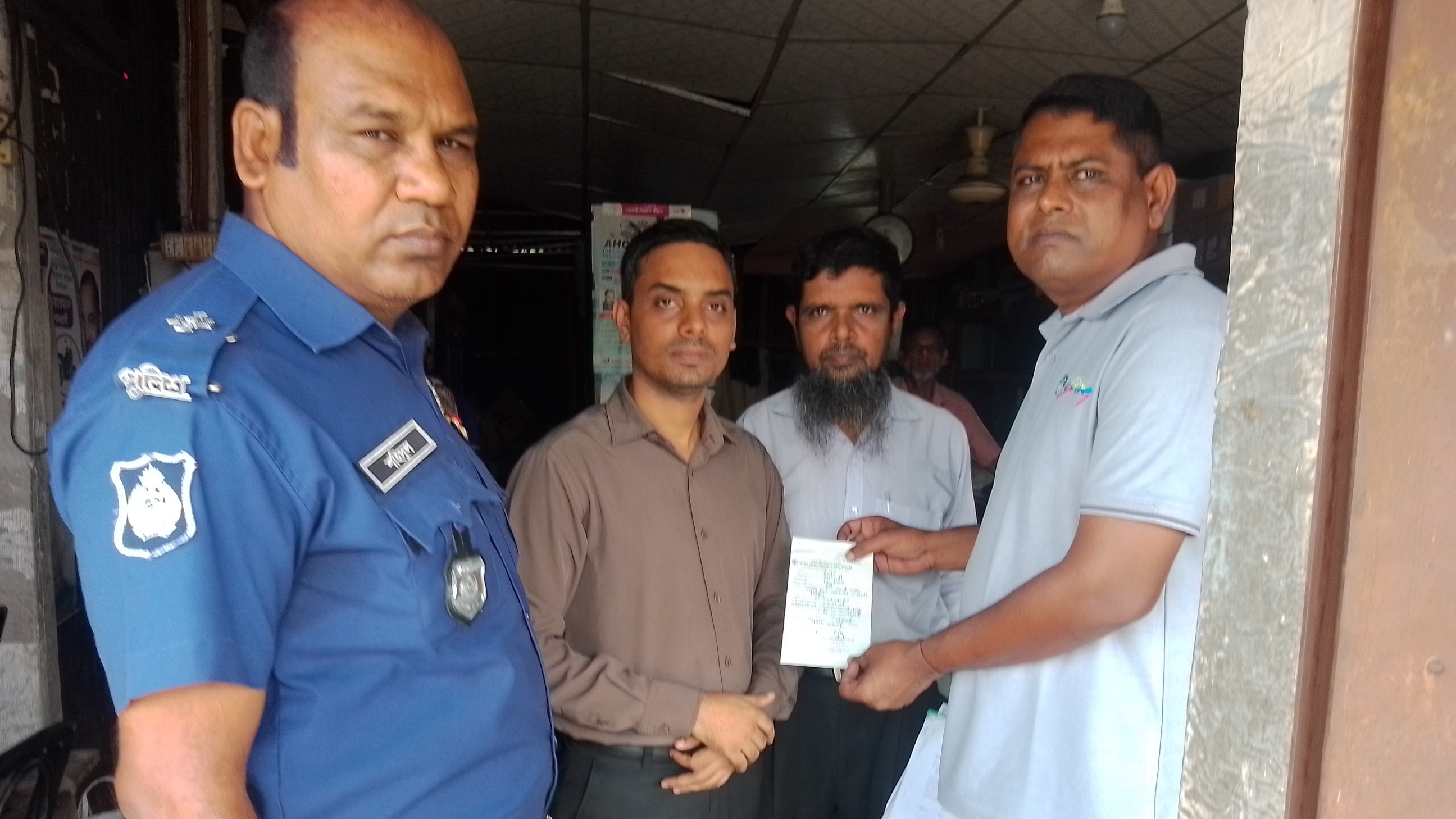 কালিহাতীতে ডিমের আড়তে ৫০ হাজার টাকা জরিমানা