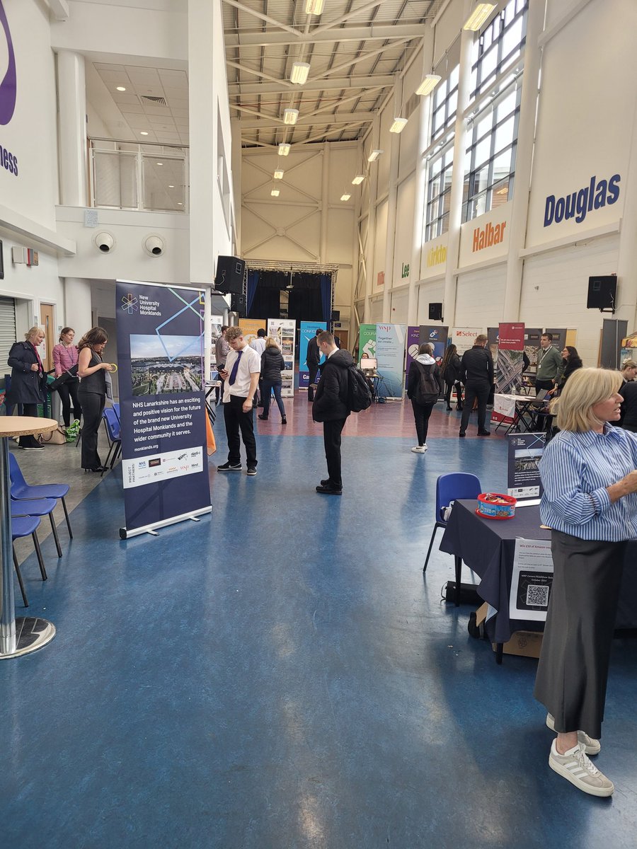 SLC Education - CQIS (@educationslc) on Twitter photo All set up <a href="/CarlukeHS/">Carluke High School</a> for the Monklands Replacement Project Career Roadshow. Come down and join us and support our young people to make informed choices about their future. All set up <a href="/CarlukeHS/">Carluke High School</a> for the Monklands Replacement Project Career Roadshow. Come down and join us and support our young people to make informed choices about their future.
