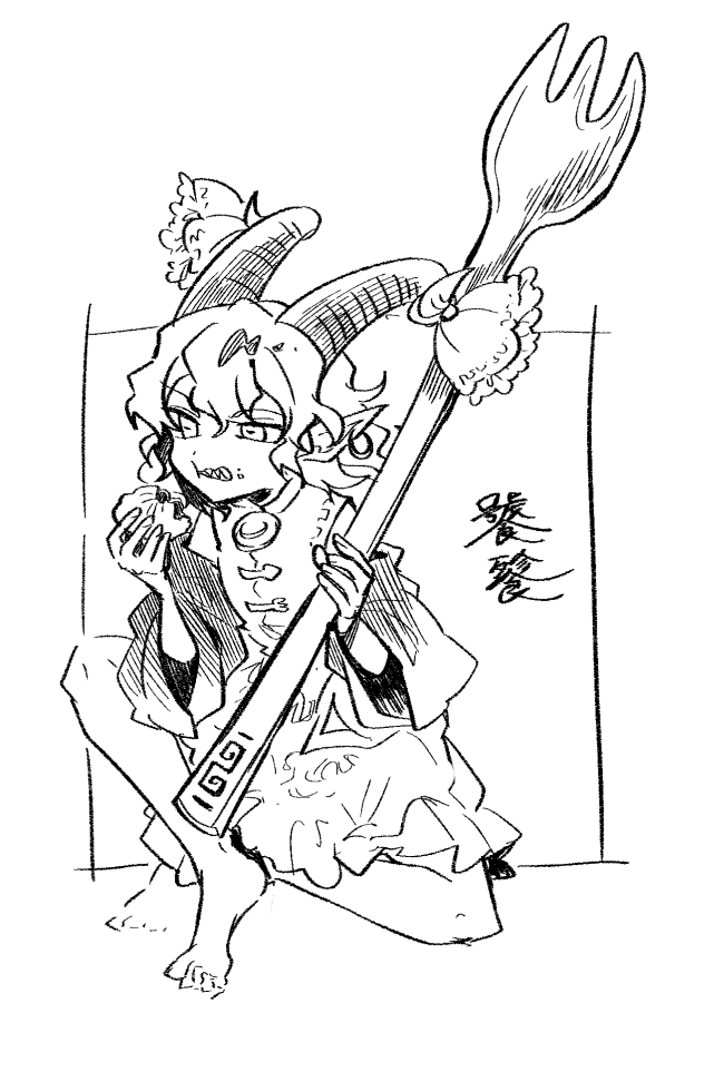 配信でかいた落書き 