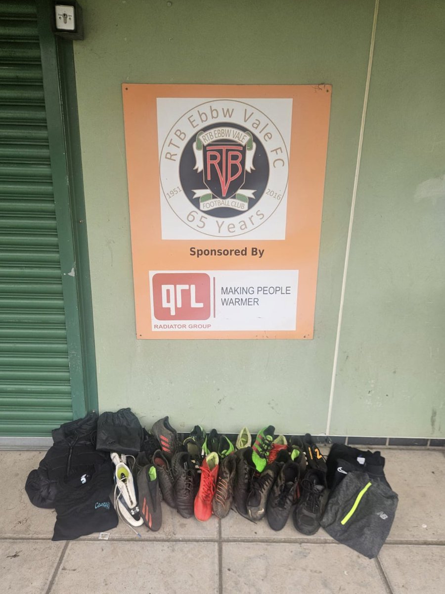 Aneurin Leisure Sports Development (@alsportdev) on Twitter photo An incredibly generous donation from <a href="/RTBEbbwValeFC/">RTB Ebbw Vale Football Club</a> of one of our most in demand Community Kit Room items… BOOTS! 👟
If you would like to find out more about how your club could get involved with the CKR, please reach out to us on:
☎️ 07976635655
📧 ckr@aneurinleisure.org.uk An incredibly generous donation from <a href="/RTBEbbwValeFC/">RTB Ebbw Vale Football Club</a> of one of our most in demand Community Kit Room items… BOOTS! 👟
If you would like to find out more about how your club could get involved with the CKR, please reach out to us on:
☎️ 07976635655
📧 ckr@aneurinleisure.org.uk