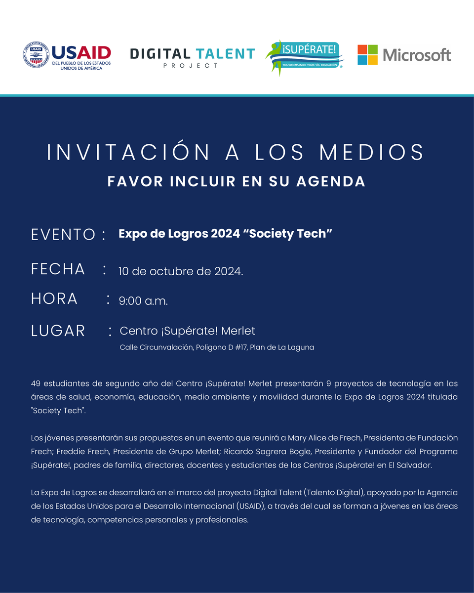 Programa ¡Supérate! tweet media