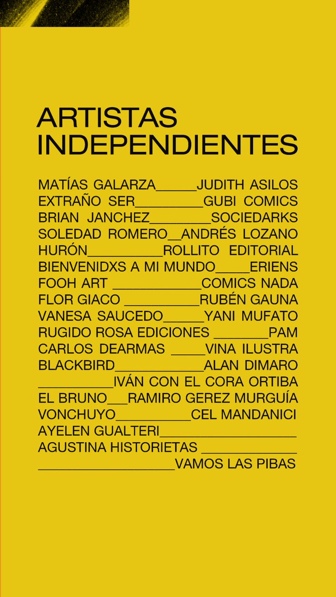 rollito editorial en el CCK junto al evento Hoy Viñetas! 
11 y 13 OCT
Nosvemo