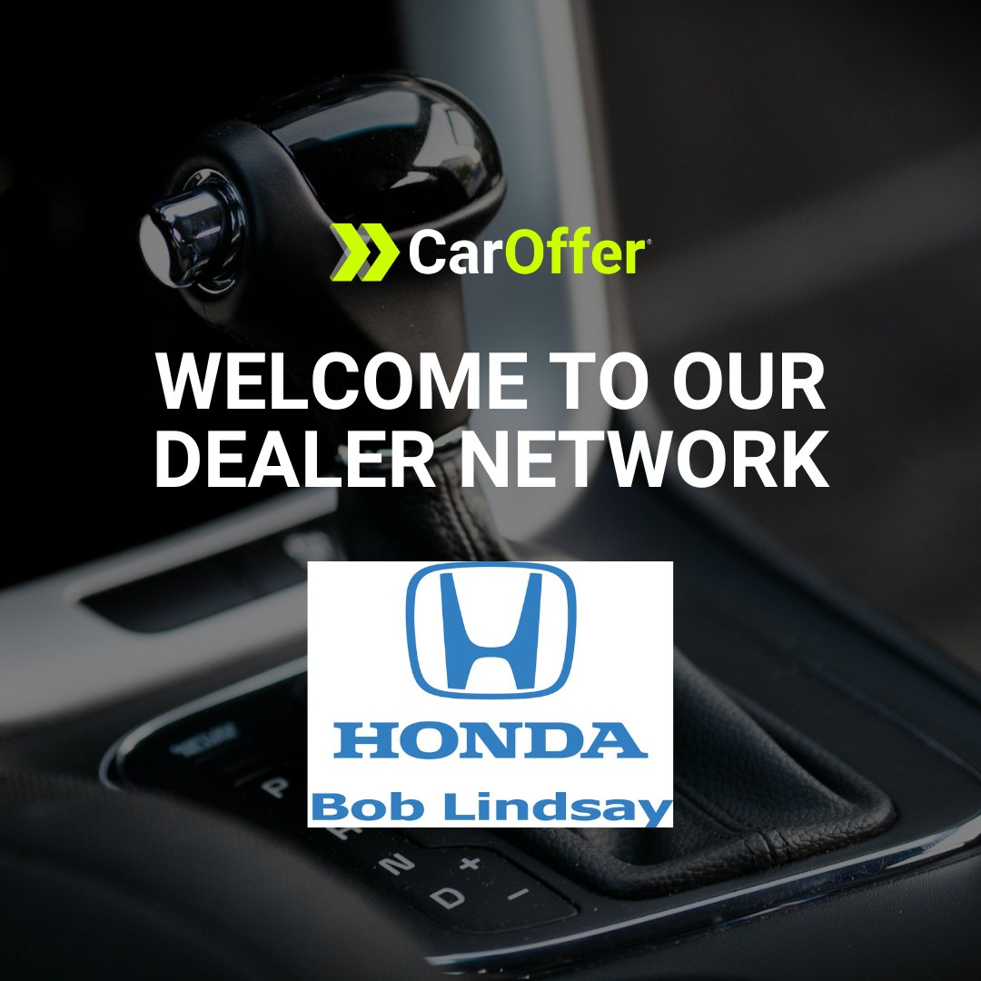 Bob Lindsay Honda, welcome to CarOffer's dealer network! Together, we're driving innovation and making car buying and selling easier than ever. Automate your dealership's inventory sourcing by scheduling a quick demo with us: hubs.la/Q02SLQPK0
#WeAreCarOffer #Automotive