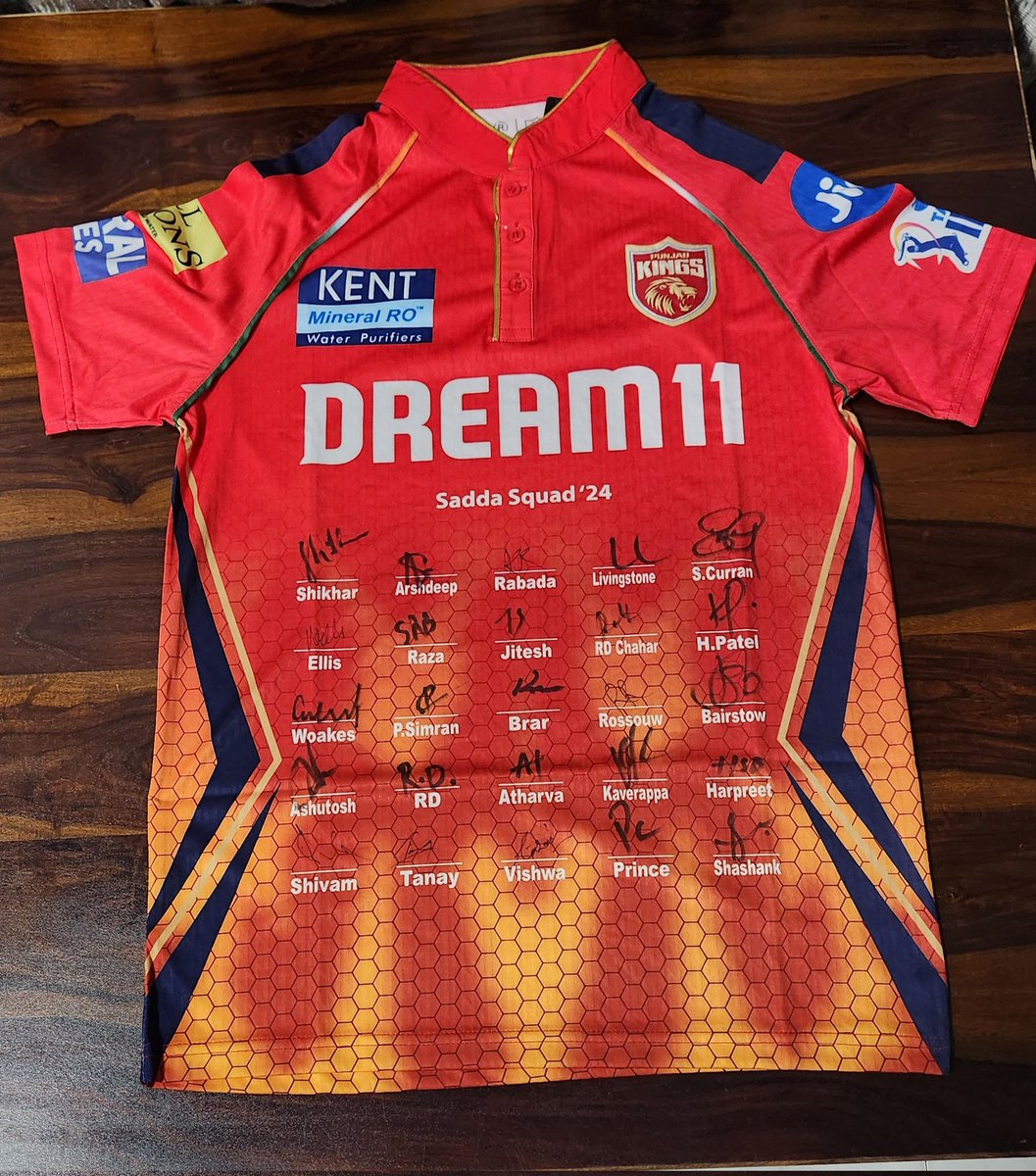 corona_969's tweet photo. Finally got my hand signed jersey of the @PunjabKingsIPL team, Thank you so much to @StellagraphShop !! 😍😍😍🔥🔥🔥 https://t.co/U5S6gOHGux