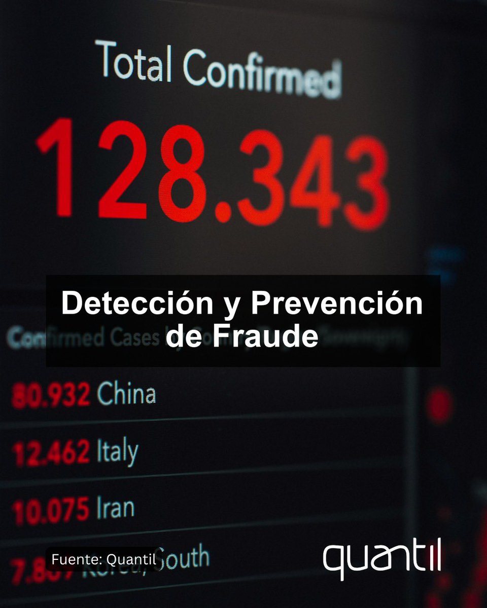 QuantilMA's tweet photo. 🏦 Los bancos que ganan al menos $10 millones al año se enfrentan en promedio 2,000 intentos de fraude al mes, y los bancos más grandes pueden enfrentarse a decenas de miles de ataques de fraude al mes. - Banking Journal 

¿Qué está haciendo tu banco para prevenir el fraude? https://t.co/v5Wi764e87