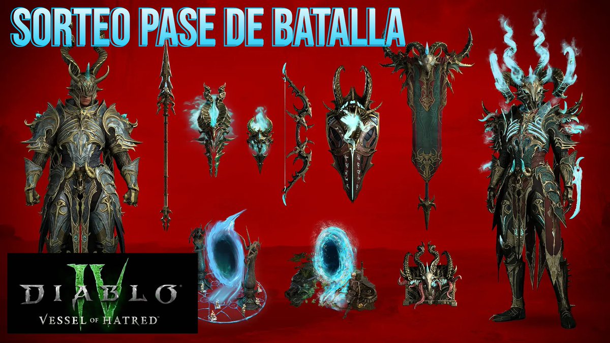 Snycmaster831's tweet photo. https://t.co/nF9pidwibi 🔴EN VIVO!🔴
✨DROPS✨EXPANSION DIA 3 - HOY SORTEAMOS PASES DE BATALLA EN EL DIRECTO #DiabloIVLatam #DIVHatredRising #DIVOdioCreciente https://t.co/77hk0gZFqJ