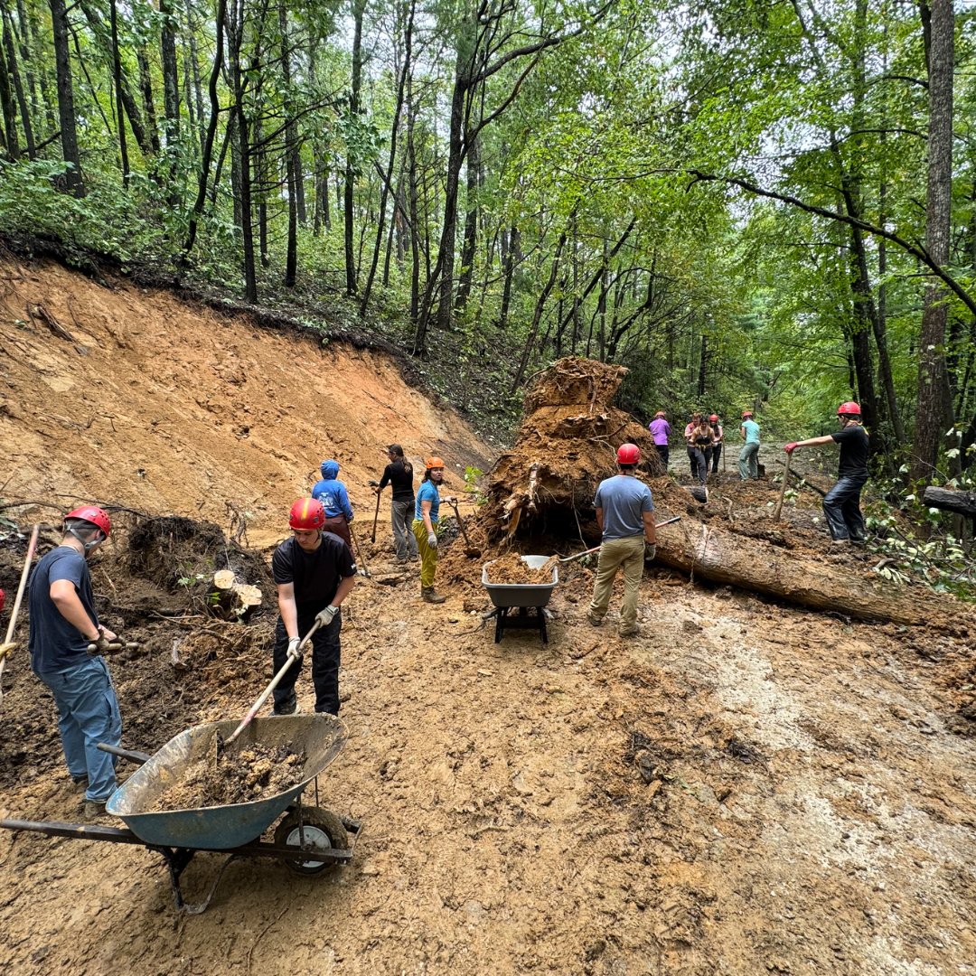 OutwardBoundUSA's tweet photo. Tropical Storm Helene has severely impacted @OutwardBoundNC, causing course cancellations and creating major challenges. You can help us support NCOBS students and staff through this difficult time.

➡️ #SupportNCOBS through this hardship: https://t.co/uVRpet6ULu https://t.co/zWpqbZs6av