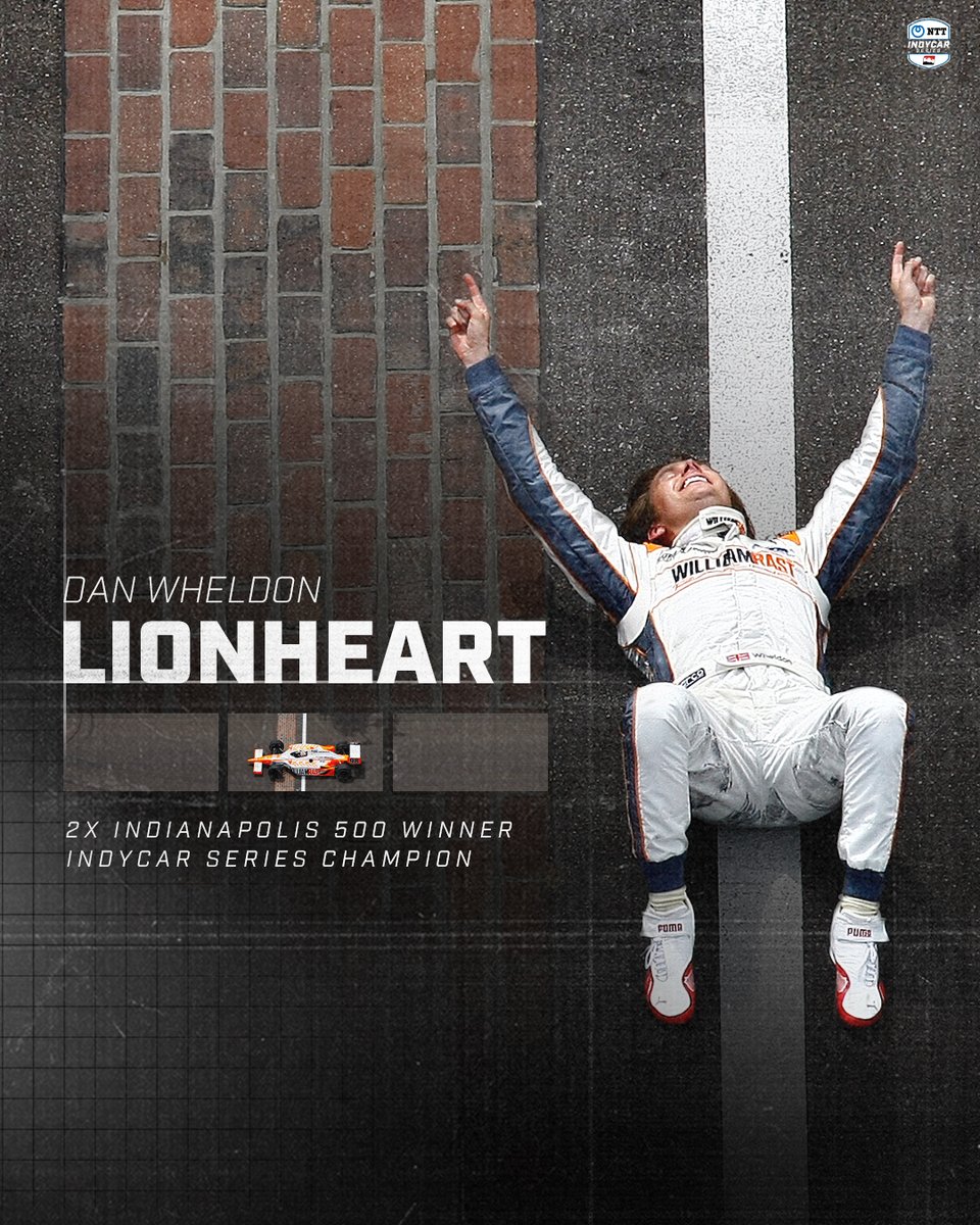 Forever a champion.
Forever in our hearts.

Dan Wheldon 🦁❤️