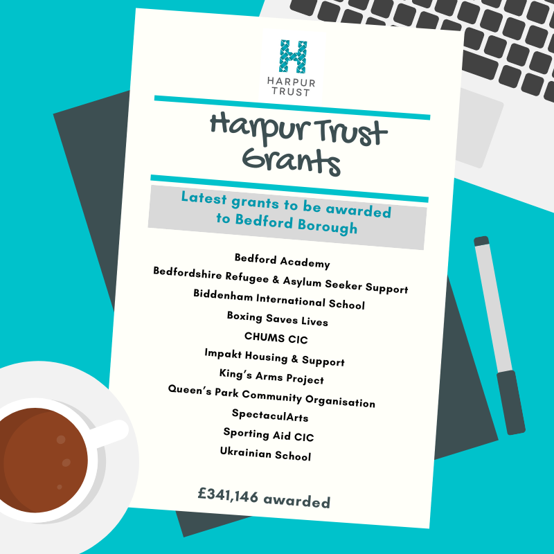 TheHarpurTrust's tweet image. We are delighted to announce our latest Harpur Trust grant recipients. Eleven organisations will receive grant funding for projects being run in the Borough of Bedford for the benefit of residents in the Borough. Congratulations to the grant recipients. #TogetherForBedford