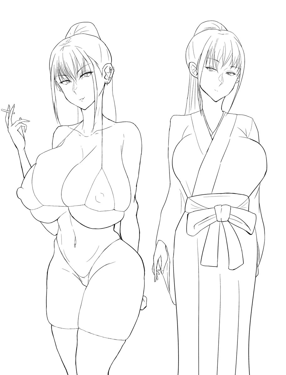 WIP
性癖描いてます 