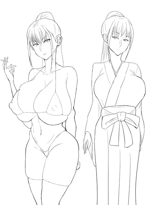 WIP
性癖描いてます 