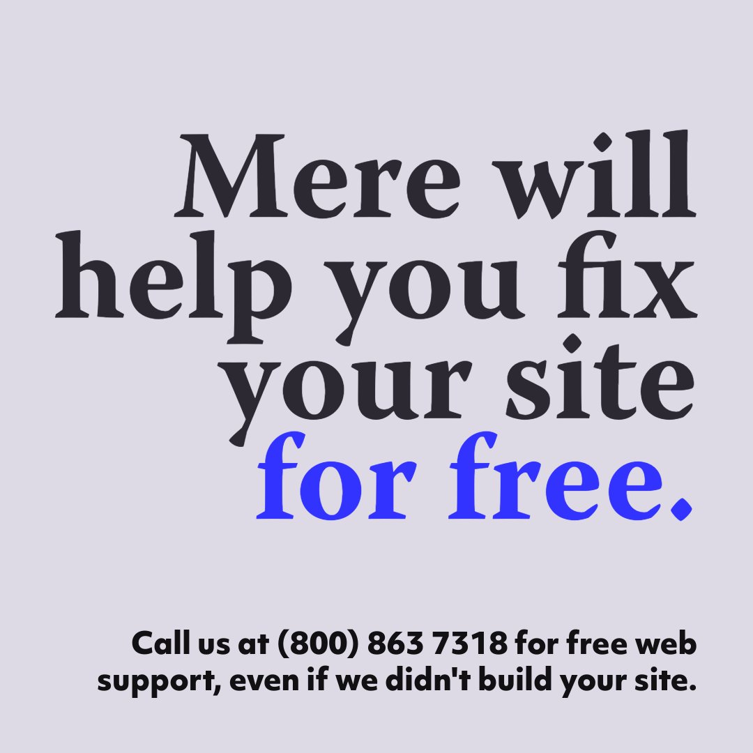 mereagency's tweet photo. Drop us a line if you need help fixing your church or ministry's website. We'll do what we can to help, at no cost to you. #websupport #mereagency https://t.co/VYQsuiunfF