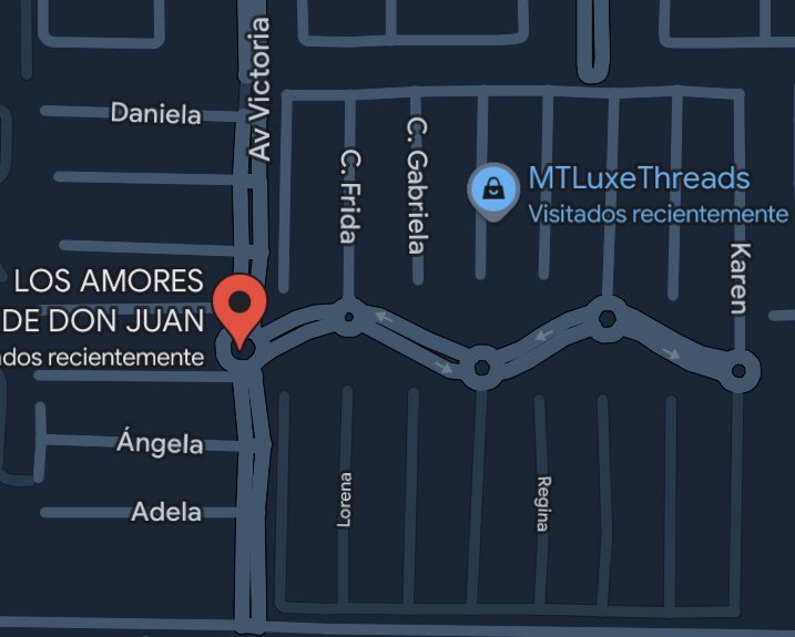 Luis_Ceja_J's tweet photo. @Voyager_Dos Fraccionamiento Amores de Don Juan Téllez, en Zempoala Hidalgo, la calles tienen solo nombres de mujeres XD https://t.co/sOzHTtkNgD