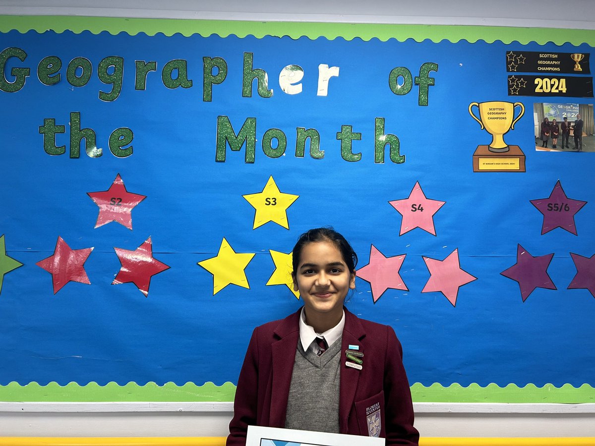 St. Ninian’s Geography tweet media