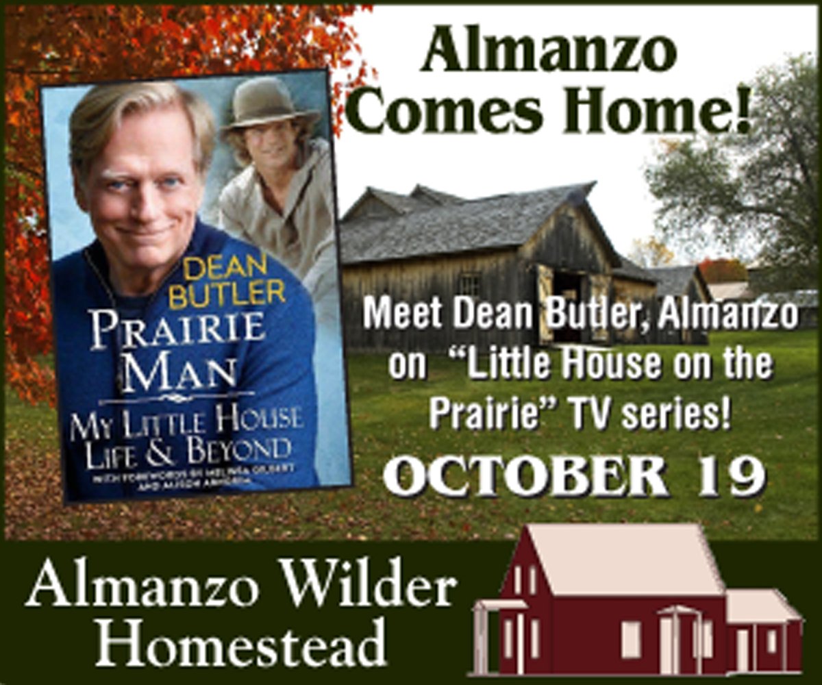 Meet Dean Butler, tour the Wilder buildings, carve a pumpkin, take a selfie with Dean and a Morgan horse!