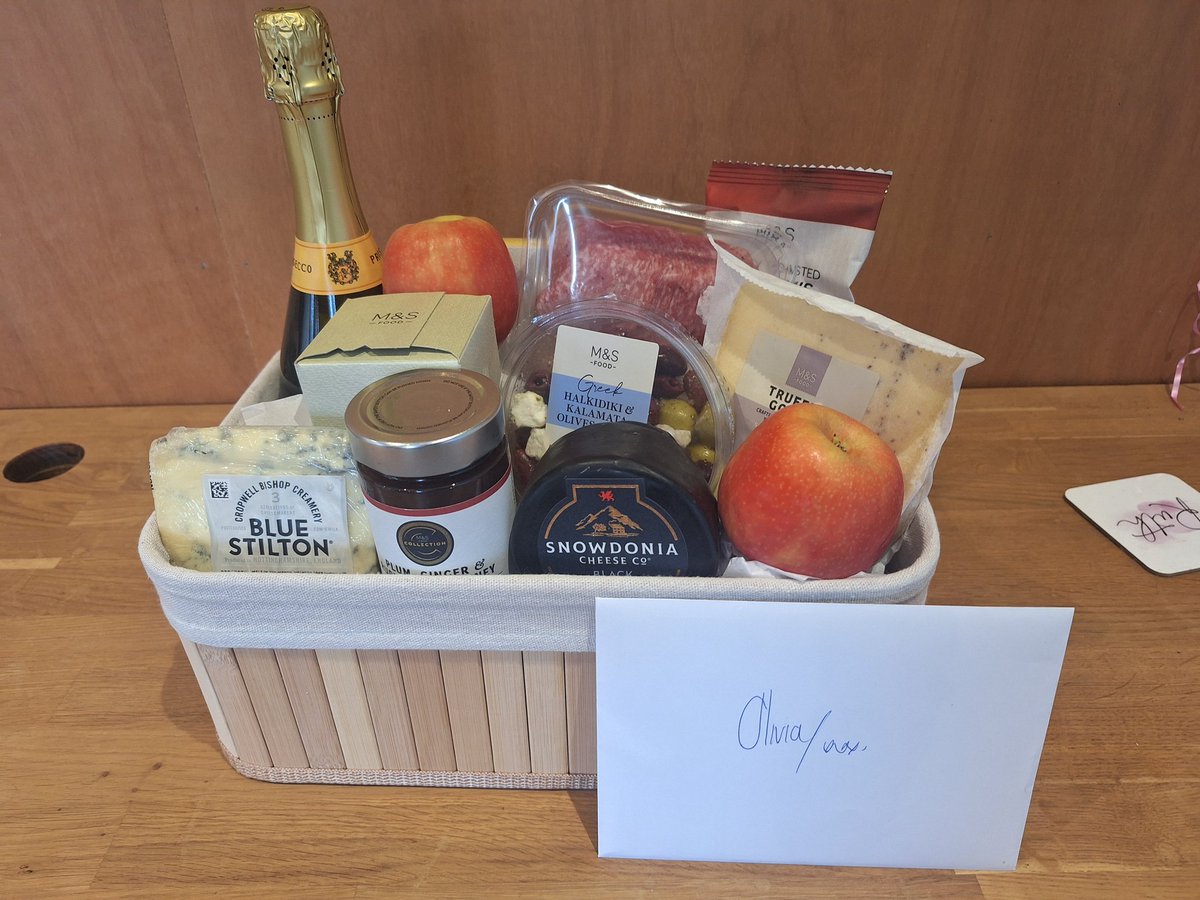 Feeling spoilt by my lovely staff on my birthday, you know me so well! Thank you x