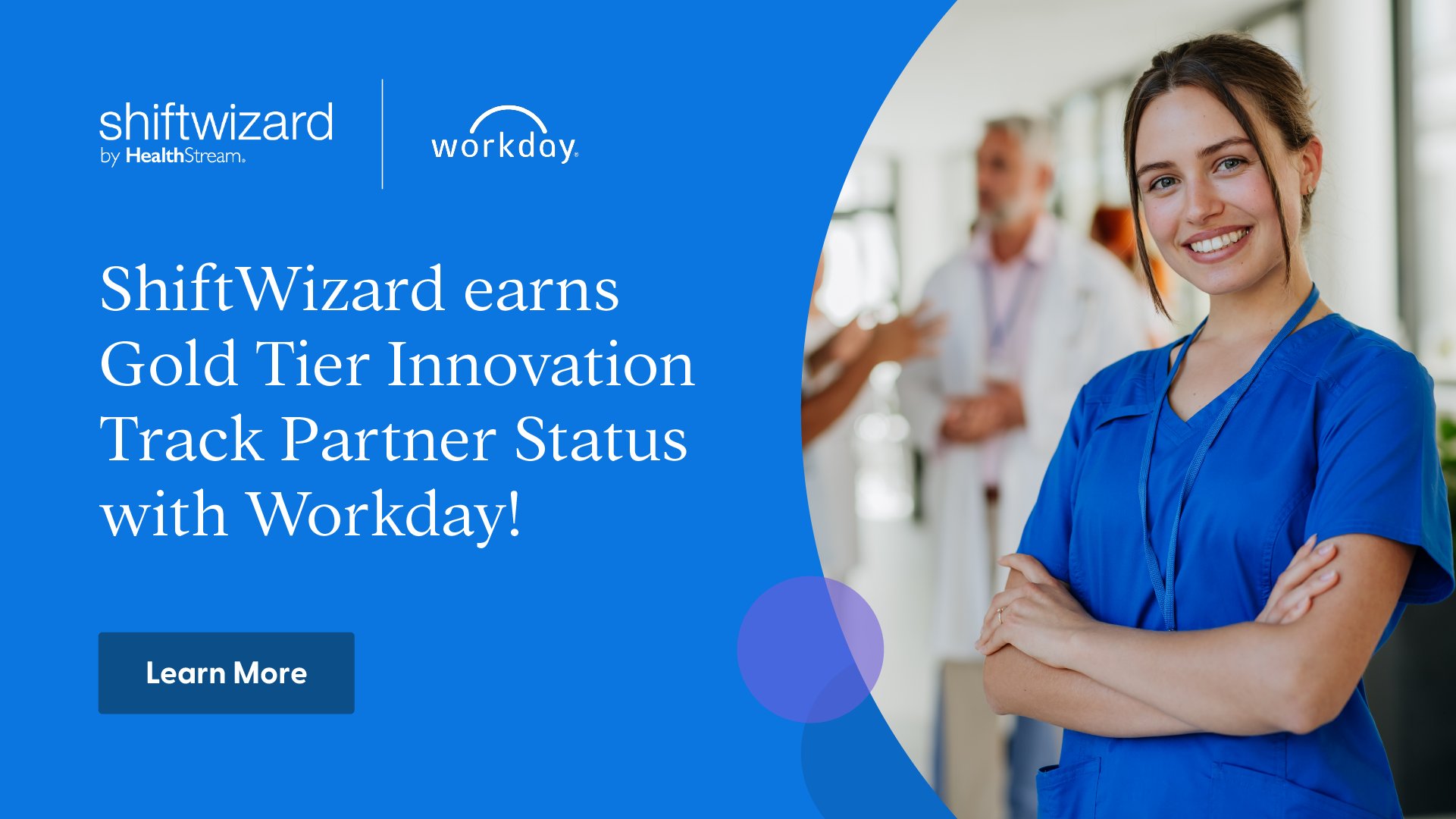 HealthStream on X ShiftWizard by HealthStream is proud to announce that we have achieved the status of Gold Tier Innovation Track Partner with Workday Inc. This prestigious recognition is a testament