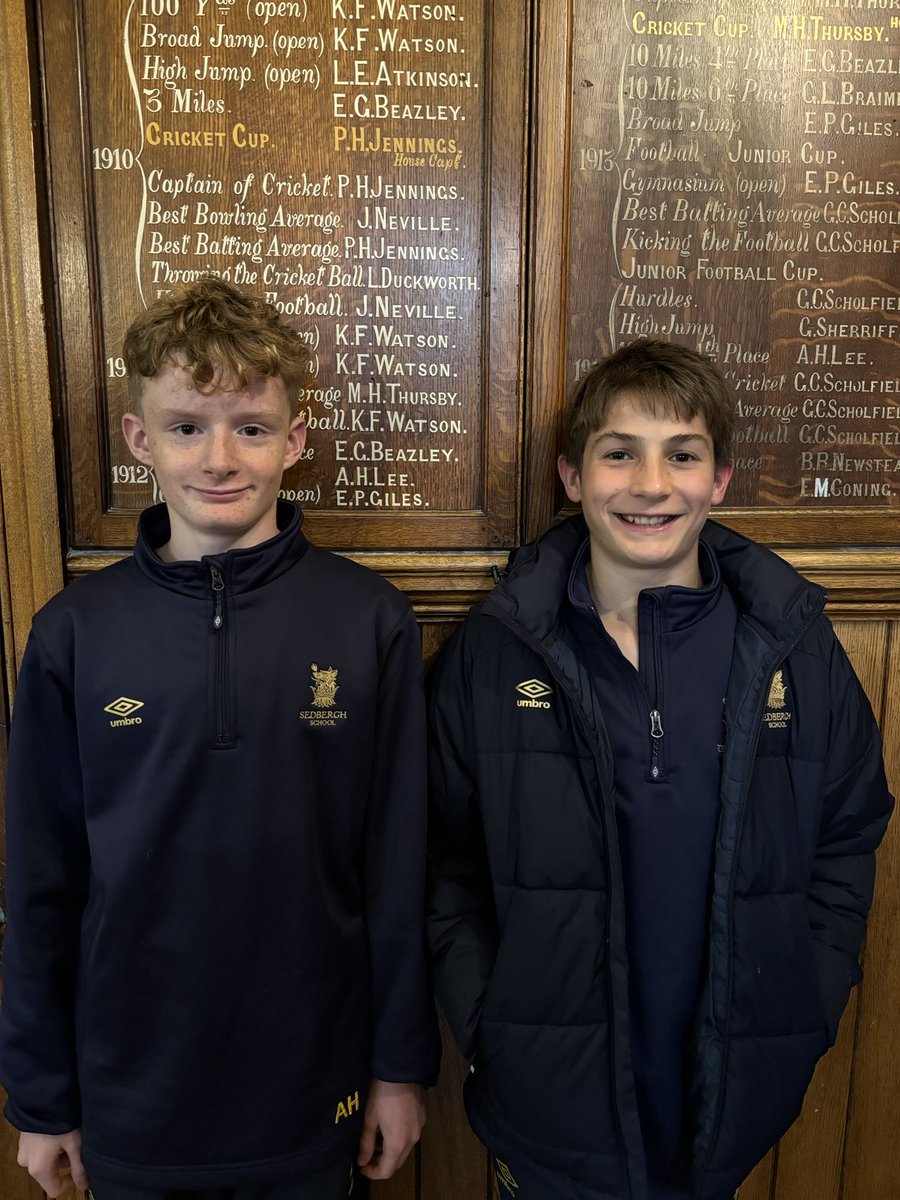 Evans House (@evans_sedbergh) on Twitter photo Year 9 boys Arthur and Logan both ran for the <a href="/SedberghRunning/">Sedbergh Running</a> U15 team at the first round of the English Schools Cross Country today. Well done! Year 9 boys Arthur and Logan both ran for the <a href="/SedberghRunning/">Sedbergh Running</a> U15 team at the first round of the English Schools Cross Country today. Well done!