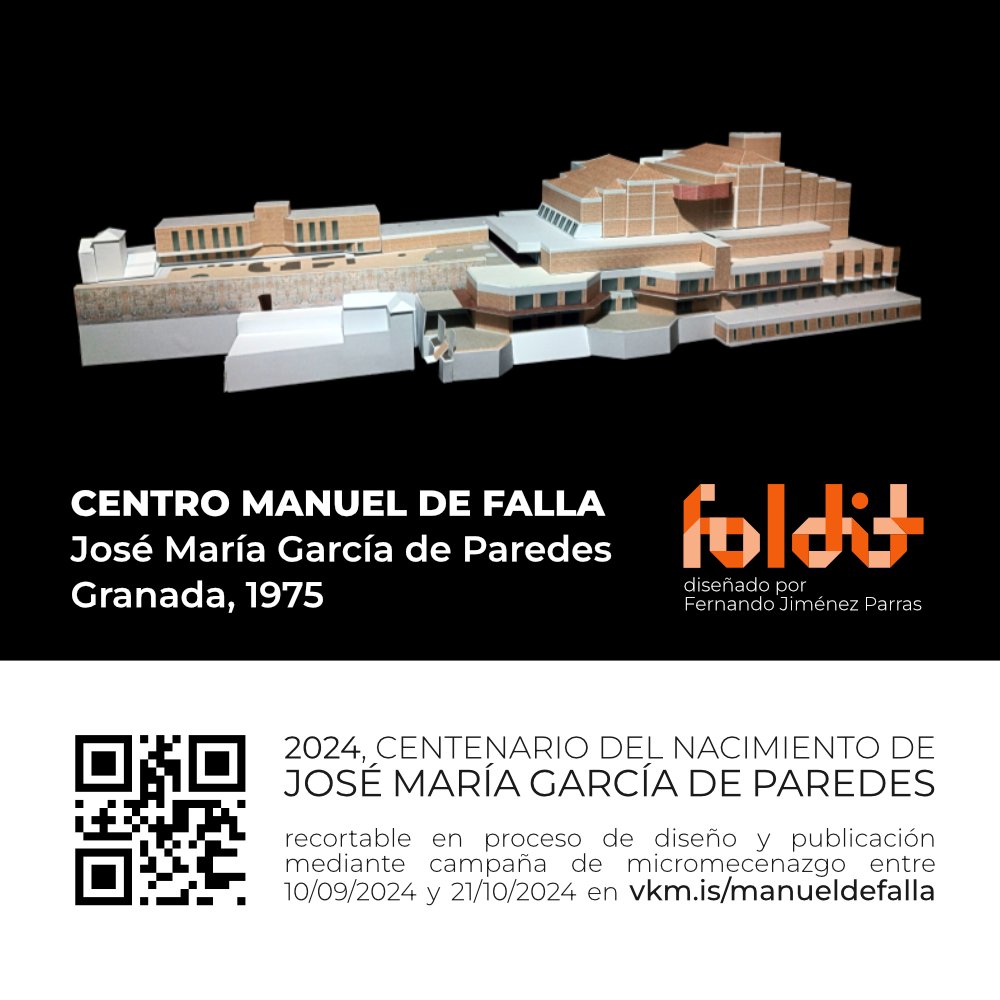 A medida que van pasando los días más personas tienen ocasión de ver en persona el recortable, y parece que no lo he hecho mal. El crowdfunding sigue en marcha vkm.is/manueldefalla