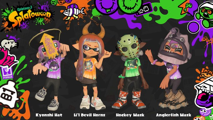 Rayan_BGT's tweet photo. Este Splatoween traerá devuelta los accesorios del Splatoween de Splatoon 2 ¡Y ya están disponibles ahora!
Las puedes conseguir reclamando en la terminal del lobby de Splatoon 3 después de recoger los accesorios en las noticias de Nintendo Switch.
#Splatoon3 #Splatfest https://t.co/oMpEQPS2H7