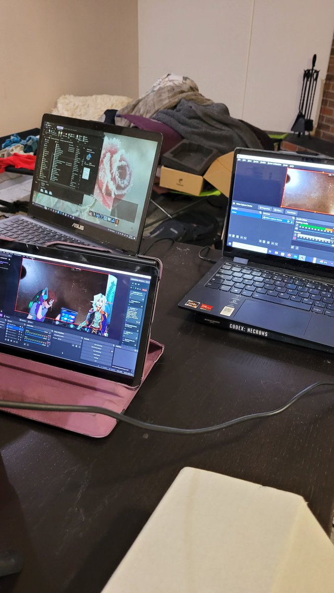 In half an hour, it's jank paper Magic stream w/<a href="/KausSterscip/">Kaus Sterscip</a>! Picture for our WILD setup