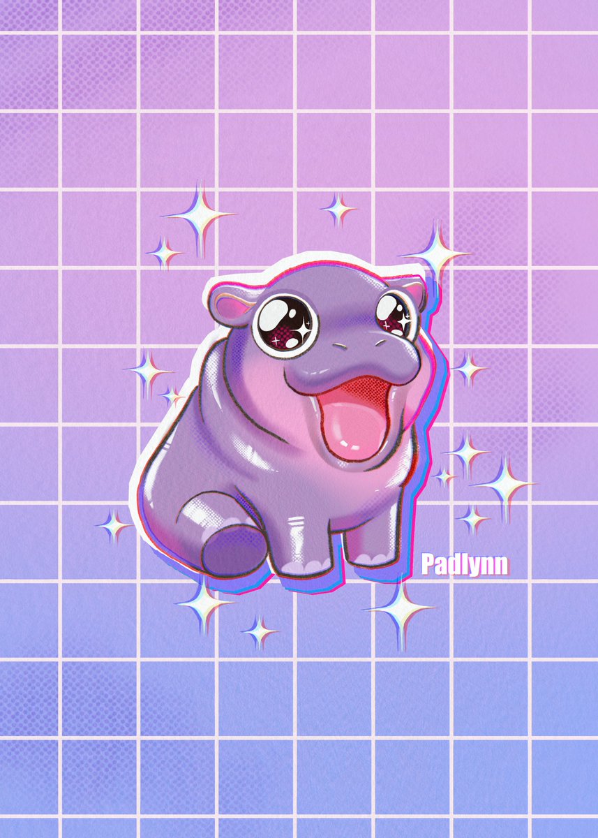 Padlynn_'s tweet photo. Moo Deng Fanart ! 🦛✨
Hope you'll like my little draw of this cute chonky hippo 🥰

#MooDeng #kawaiiArt #MooDengFanArt #Kawaii https://t.co/1cMECepvZ9