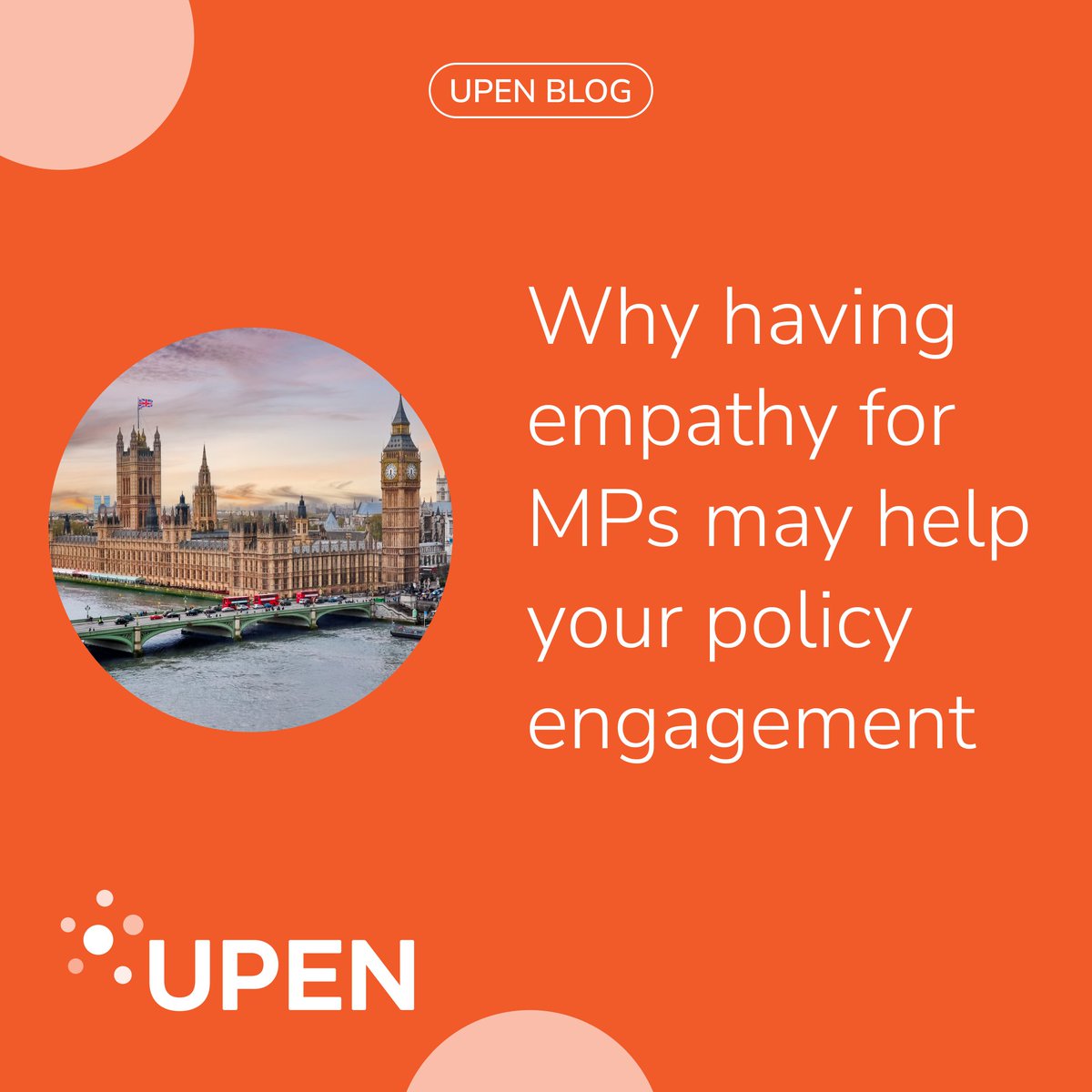 New blog! 📝 

@JulietJopson and <a href="/ifg_academy/">IfG Academy</a>’s <a href="/cath_haddon/">Dr Catherine Haddon</a> &amp; <a href="/thorpekj/">Katie Thorpe</a> dive into the political side of policy engagement, looking at why having empathy for MP's may help your policy engagement - reposted from <a href="/policyleeds/">@PolicyLeeds</a> 
   
upen.ac.uk/resources/why-…