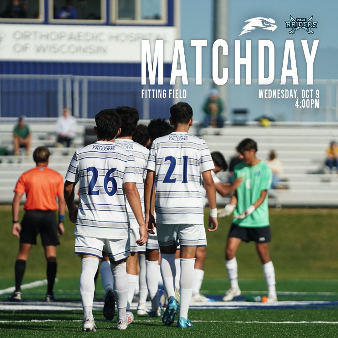 CUWMSoccer's tweet photo. 🔵 𝗠𝗔𝗧𝗖𝗛𝗗𝗔𝗬 ⚪️

🆚 MSOE
🕡 4:00 PM CDT
🏆 NACC
🏟️ FITTING FIELD https://t.co/2nEH3yaNom