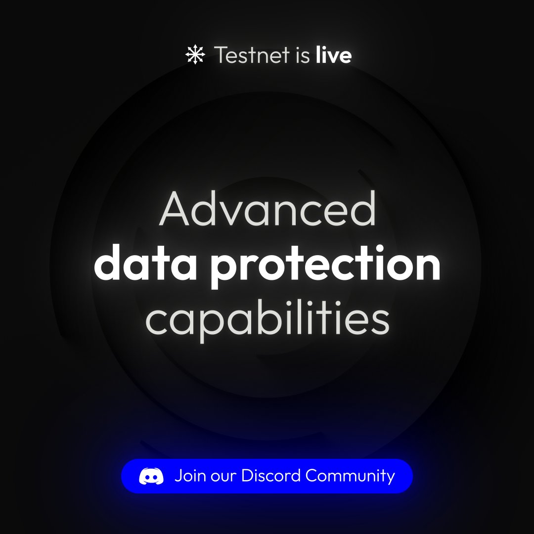 MidnightNtwrk's tweet image. #MidnightNetwork is built for data protection. 🔒

Experiment with selecting what data is recorded and exposed in your on-chain activity, with the ability to keep your customer's data private on their machine.

🛠️ Learn more: midnight.network/blog/introduci…