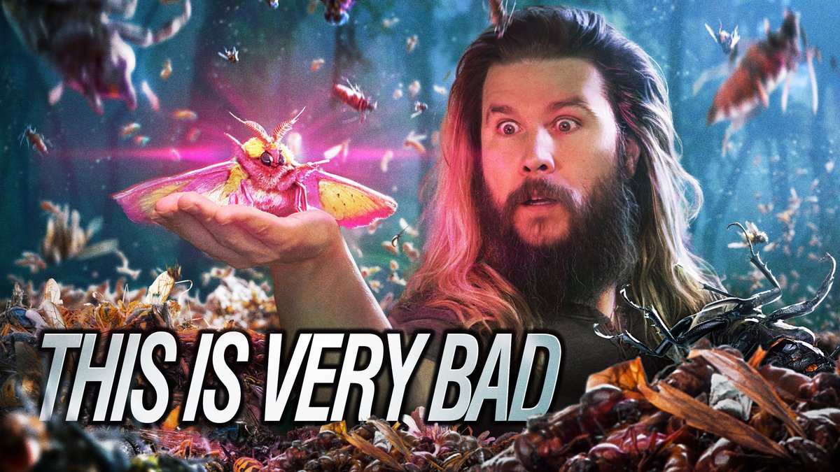 Thumbnail design about the ongoing mass extinction of insect life! I'm lucky I got around adding spiders ☠️ hate those sob's #thumbnails #Photoshop #insects