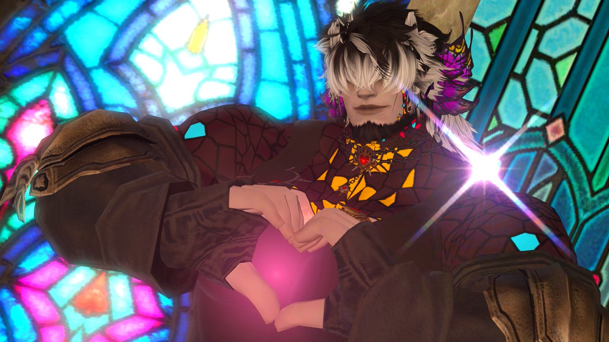 — Silent Coeurl, He/Him

💜Age: 32
💜Race: Roegadyn (Hellsguard-Seawolf mix) 
💜Personality: Sarcastic, loyal, calculating, selfish
💜Sexuality: Bisexual
💜Alignment: Chaotic Neutral