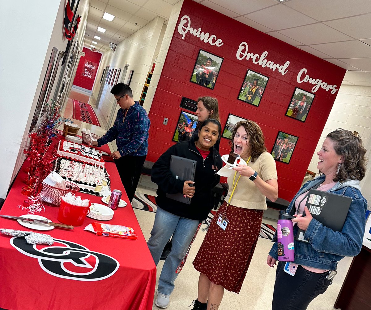 Huge 🎉 for our QO Staff!

As a result of their dedication, commitment, &amp; tireless efforts, QOHS has earned the highest growth in MCPS on the MCAP in Literacy, &amp; ranked 3rd in the state for growth!
 
We had a 28% gain in 1 year!

QOHS staff is truly 🔥 &amp; our students benefit!